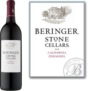 VIN ROUGE Beringer Stone Cellars Zinfandel