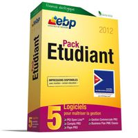 LOGICIEL BUREAUTIQUE - UTILITAIRE EBP Pack Etudiant 2012