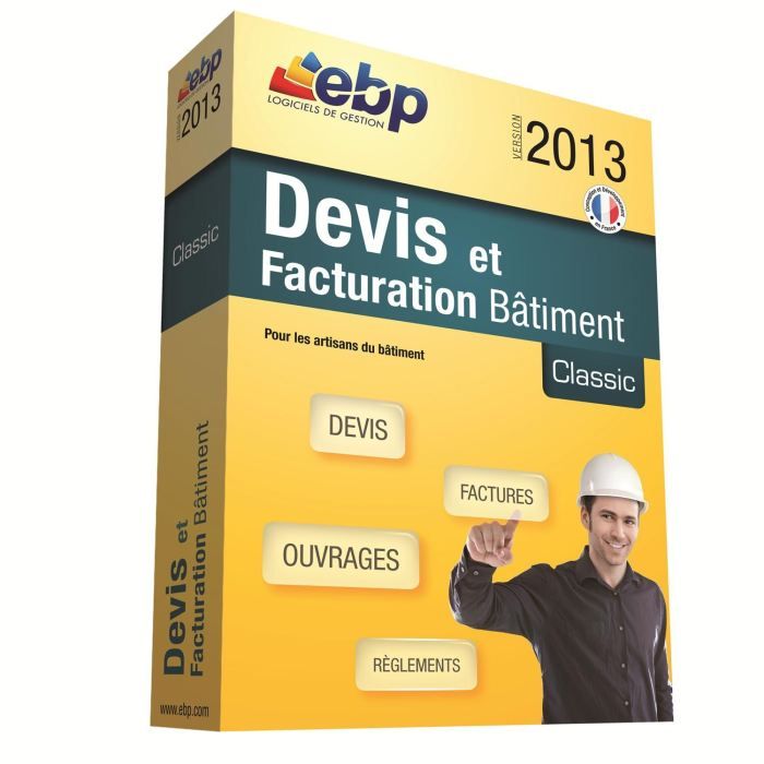EBP Devis et Factu. Bâtiment Classic 2013   Achat / Vente LOGICIEL