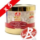 PLAT A BASE DE VIANDE Cuisses de Canard Confites LR 1,8kg par 5
