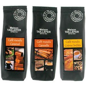 CAFE-CHICOREE Assortiment de Cafés Aromatisés 125gr.