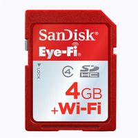 CARTE MEMOIRE SanDisk CARTE SD 4 Go WIFI