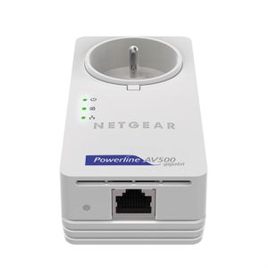 Netgear Pack 2 CPL AV 500Mbit/s / Prise intégrée