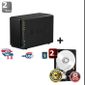 SERVEUR STOCKAGE - NAS  Synology NAS DS213 & 1 WD Red 2To