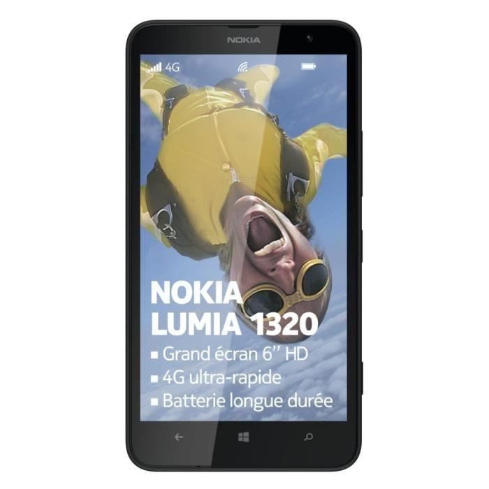 NOKIA LUMIA 1320 Noir smartphone au meilleur prix
