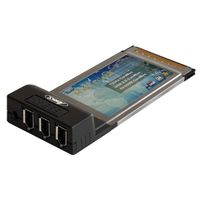 HUB Advance carte PCMCIA 2 ports Firewire IEEE 1394