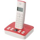 TELEPHONE FIXE - PACK TELEPHONES - COMBINE VENDU SEUL CONTINENTAL EDISON RIVA 450 Rouge