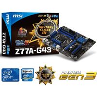 CARTE MERE MSI Z77A-G43