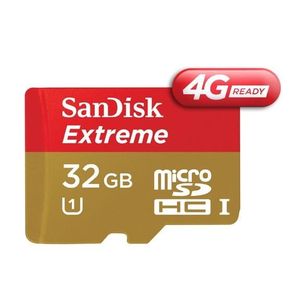 CARTE MÉMOIRE SanDisk micro SDHC 32 Go Extreme - Classe 10 CARTE MÉMOIRE SanDisk micro SDHC 32 Go Extreme - Classe 10