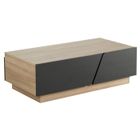  OMEGA Table basse Gris brillant