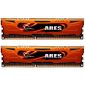 MÉMOIRE PC - PORTABLE GSkill 8Go DDR3 1600MHz C9 Ares Orange