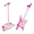 INSTRUMENT DE MUSIQUE Guitare rock à touches + Micro