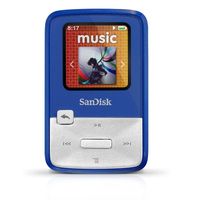 BALADEUR MP3 / MP4 SANDISK ZIP 4GO Bleu