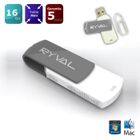CLE USB Ryval Clé USB R360 16 Go Grise
