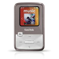 BALADEUR MP3 / MP4 SANDISK ZIP 8GO Gris