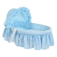 BAMBISOL Couffin en osier Bleu BAMBISOL Couffin en osier Bleu