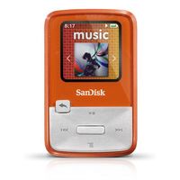 BALADEUR MP3 / MP4 SANDISK ZIP 4GO Orange
