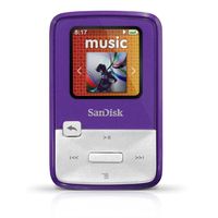 BALADEUR MP3 / MP4 SANDISK ZIP 4GO Violet