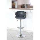  Lot de 2 Tabourets de bar gris
