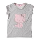 T-SHIRT CHARMMY KITTY T-shirt Fille Gris