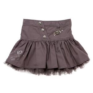 JUPE - KILT LONGBOARD Jupe Fille Grise