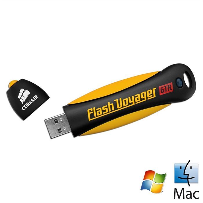 64 Go   Achat / Vente CLE USB Corsair Flash Voyager GTR 64 G