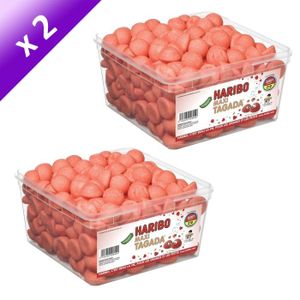 CONFISERIE DE SUCRE Haribo Maxi Tagada 210 pièces x2