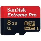  SANDISK Carte Micro SD Extreme Pro 8 Go