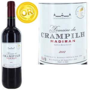 VIN ROUGE Domaine Crampilh Aoc Madiran 2012 x1 VIN ROUGE Domaine Crampilh Aoc Madiran 2012 x1