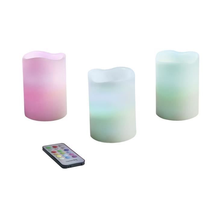 Guirlande LED Intelligente En Forme De Bougie - Contrôle Par Appli Et Télécommande | 100 LED RGB