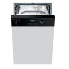 Lave-vaisselle 45cm HOTPOINTLSP720ABBLANC NOIR