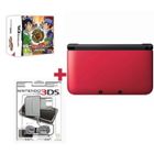  3DS XL ROUGE+ BEYBLADE MASTER+ BLOC D'ALIMENTATION