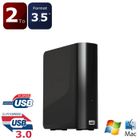 Disque dur externe WESTERN DIGITALMY BOOK ESSENTIALWDBACW0020HBKNOIR2TO