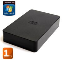 DISQUE DUR EXTERNE Western Digital Elements 1000 Go noir 3.5"