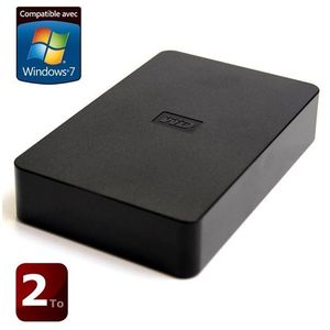DISQUE DUR EXTERNE Western Digital Elements 2000 Go noir 3.5" DISQUE DUR EXTERNE Western Digital Elements 2000 Go noir 3.5"