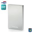 DISQUE DUR EXTERNE Toshiba storE Alu2 320 Go 2.5"