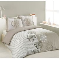 VISION Housse de Couette ANNA Beige 220x240cm VISION Housse de Couette ANNA Beige 220x240cm