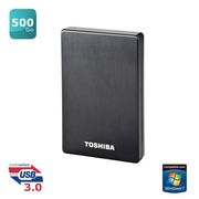 DISQUE DUR EXTERNE Toshiba stor.E Alu 2S 500 Go Black