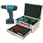 PERCEUSE - PERFORATEUR - VISSEUSE - DEVISSEUSE MAKITA Perceuse 18V + 2 batteries + malette