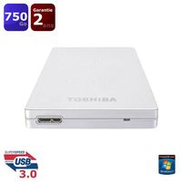 DISQUE DUR EXTERNE Toshiba STOR.E ALU 2S  750 Go Silver 2.5"