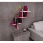 ETAGERE MURALE - ECHELLE ETAGERE ETAGERE CROISILLON FUSHIA