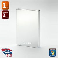 DISQUE DUR EXTERNE Toshiba stor.E Alu 2S 1000 Go Silver