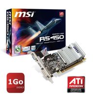 CARTE GRAPHIQUE MSI ATI Radeon HD5450 1Go DDR3 LP
