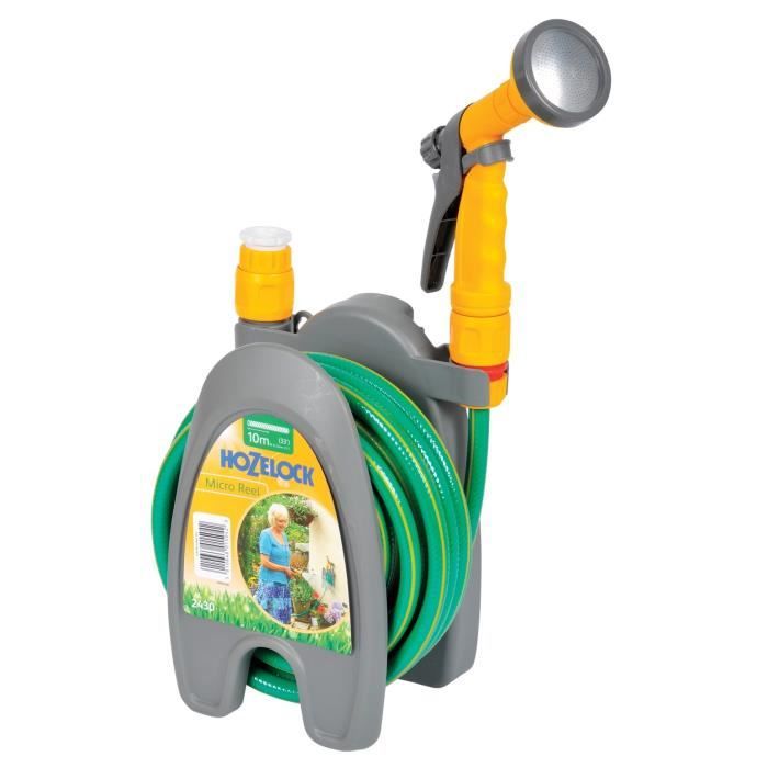 Dévidoir Tuyau Arrosage Hozelock 15m - Portable Avec Lance Et Raccords