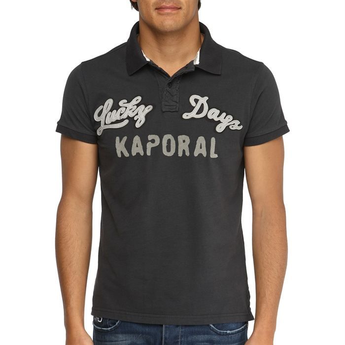 KAPORAL Polo Oubli Homme Anthracite