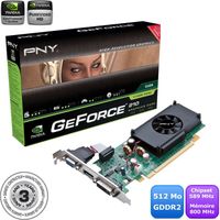 CARTE GRAPHIQUE PNY Geforce 210 512Mo GDDR2