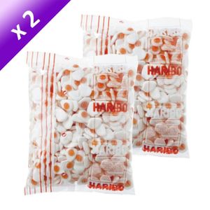 CONFISERIE DE SUCRE HARIBO Oeufs Au Plat 1.5kg x2