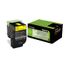 TONER  Lexmark Toner 80C2HY0 jaune