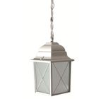 APPLIQUE EXTERIEURE SUSPENSION RECTAGULAIRE VICTORIA BLANCHE E27 60W