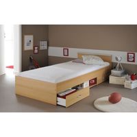 LIT NON PLIANT BEBE Lit enfant "ZODIAC" 90X200